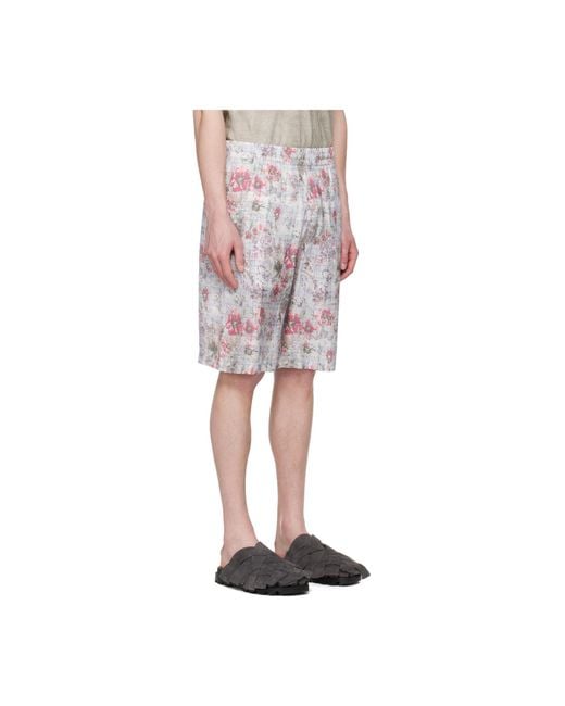 DIESEL Red P-Leys Shorts for men