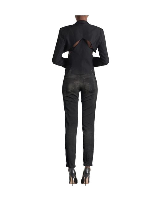 DIESEL Black Slim-Fit Jeans