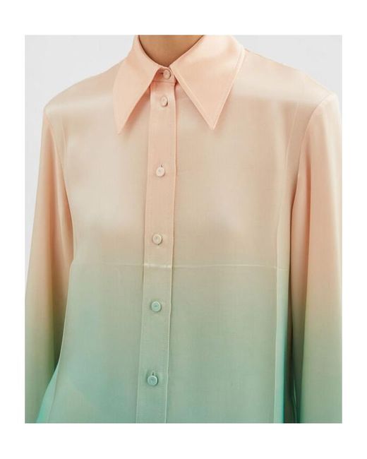 Jil Sander Green Shirt With Tie