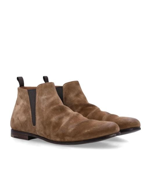 Church's Brown Vintage Suede Ankle Boots for men