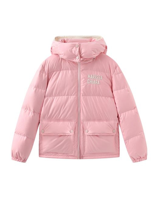 Marissa Chiara Pink Long-Sleeved Cotton Jacket