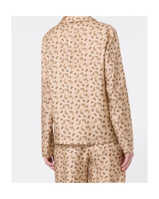 Max Mara Natural Studio Mstudente Paisley Printed Shirt