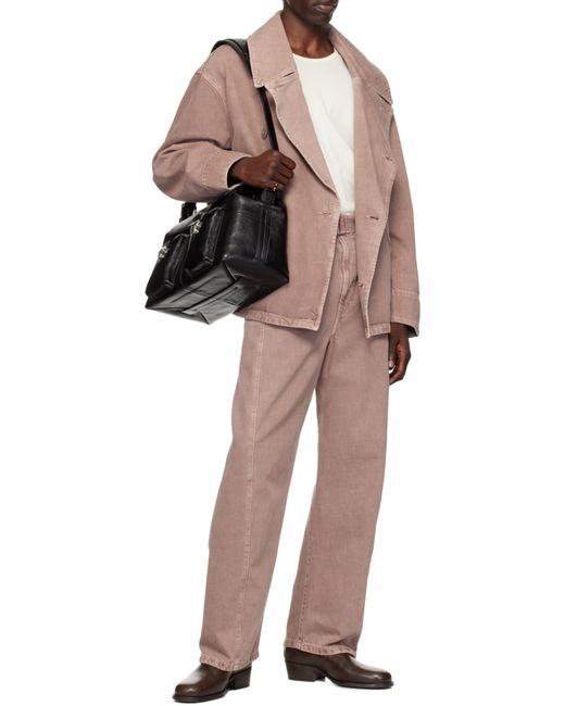 Lemaire Black Week End Gear Bag for men