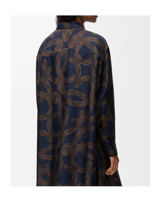 Loewe Blue Paulas Ibiza Relaxed Printed Top