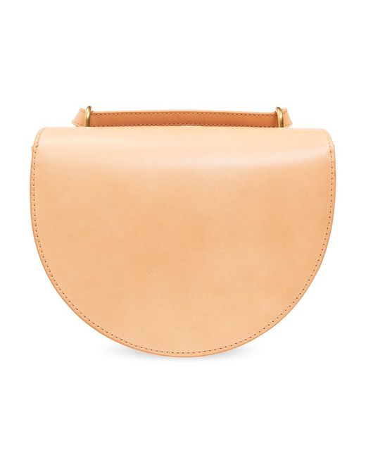 By Malene Birger Natural Cebella Leather Crossbody Bag