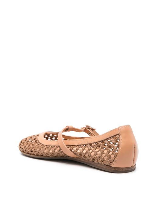 Ancient Greek Sandals Brown Aerati Ballerina Shoes