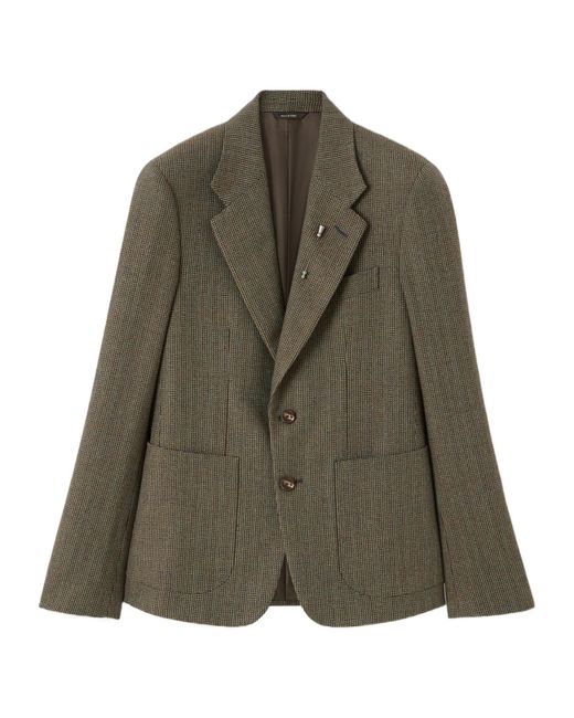 Loro Piana Green Hedland Suit Jacket