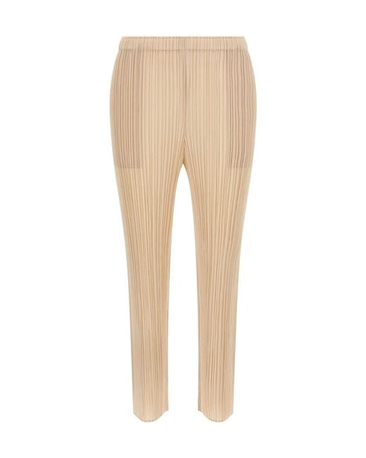 Pleats Please Issey Miyake Natural Pleats Please Issey Miyake Monthly Colors July Pants