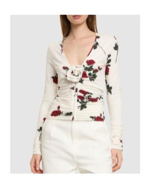 Magda Butrym Multicolor Long-Sleeved Blouse