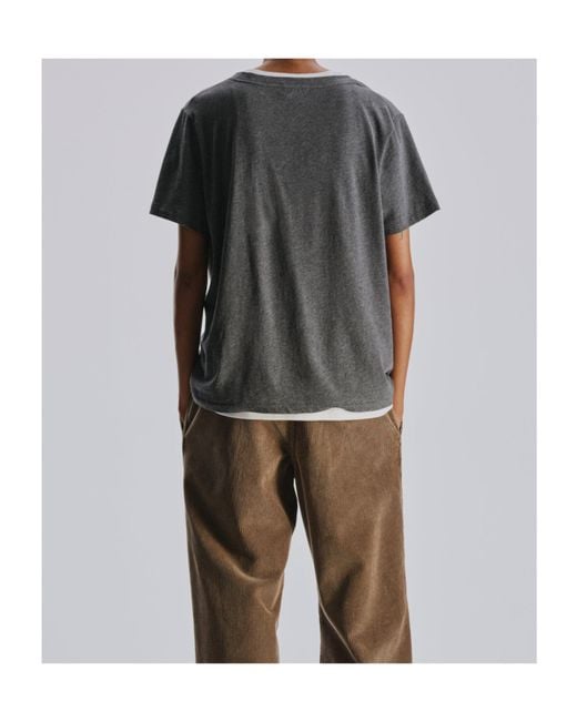 The Row Gray Short-Sleeved T-Shirt