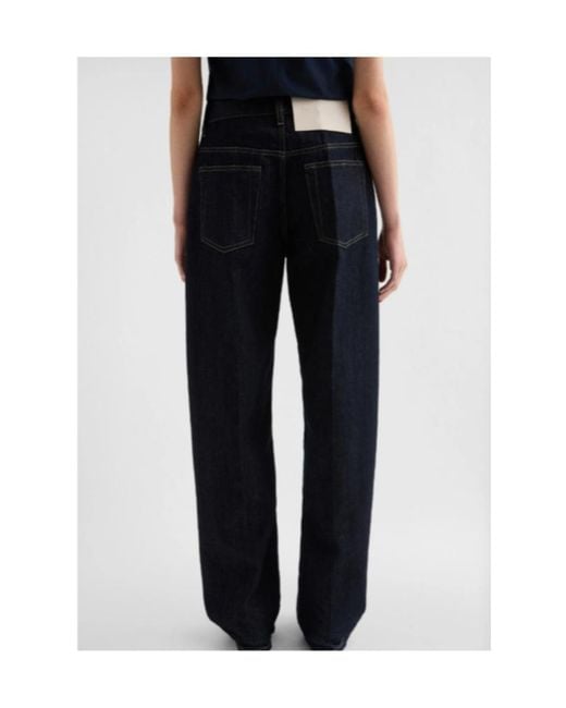 Jil Sander Black Lightweight Denim Trousers