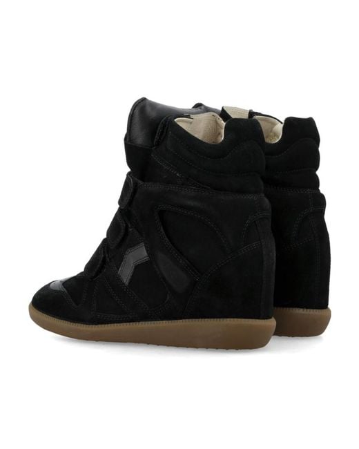 Isabel Marant Black Bekett Sneakers