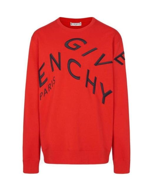 Givenchy Embroidered-Logo Long-Sleeve Jumper for men
