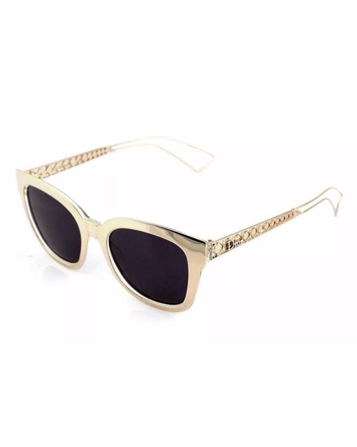 Dior White Logo Sunglasses