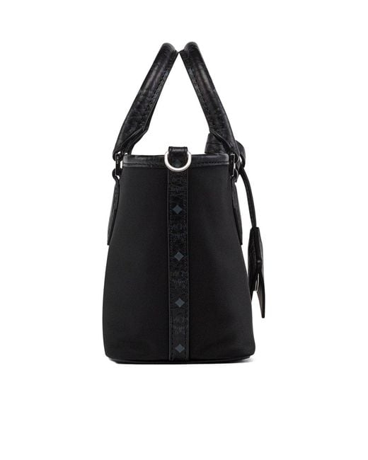 MCM Black Aren Tote Bag