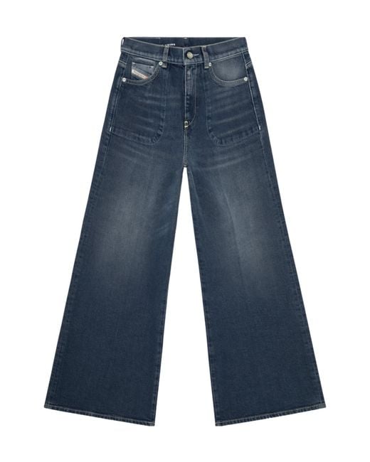 DIESEL Blue 1978 D-Akemi-F L32 Jeans