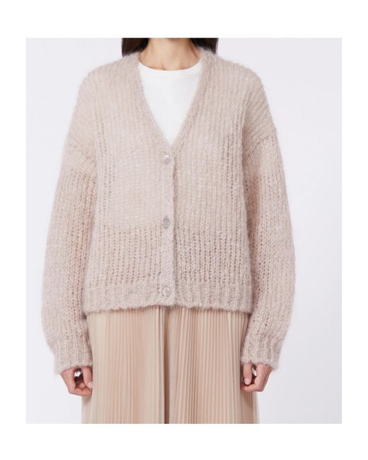 Weekend by Maxmara Natural Button Cardigan