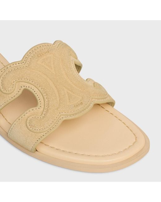 Céline Natural Marina Triomphe Mule