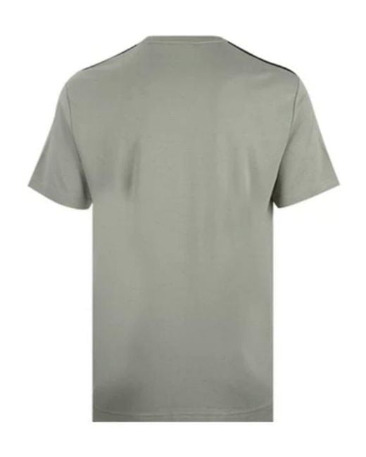 Emporio Armani Gray Short-Sleeved T-Shirt for men