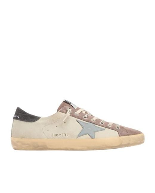 Golden Goose Deluxe Brand Multicolor Super Star Leather Sneakers for men
