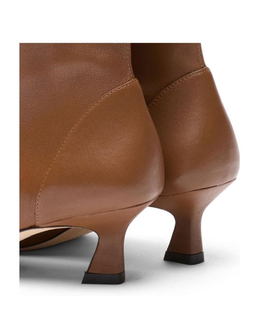 Stuart Weitzman Brown Vinnie Bootie 50