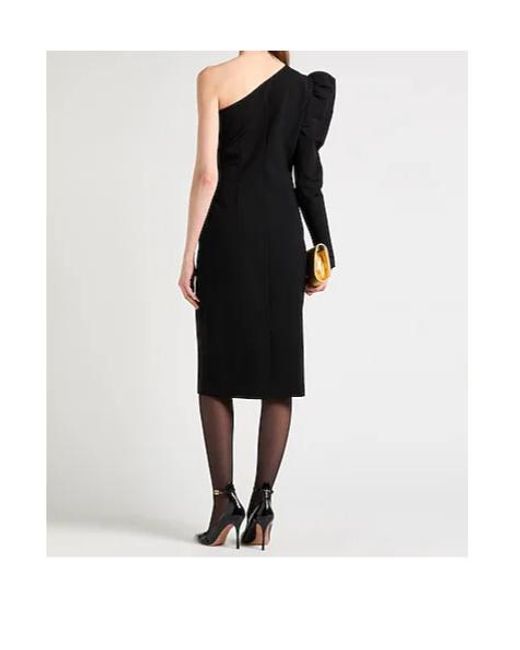 Max Mara Black One-Shoulder Dresses