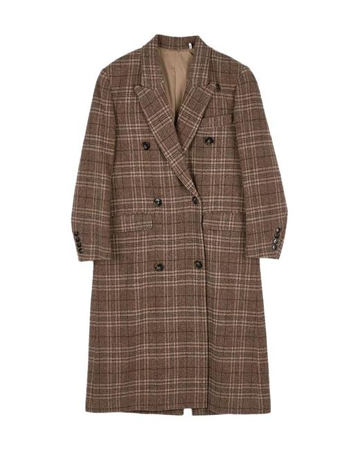 Isabel Marant Brown Long Sleeve Coat