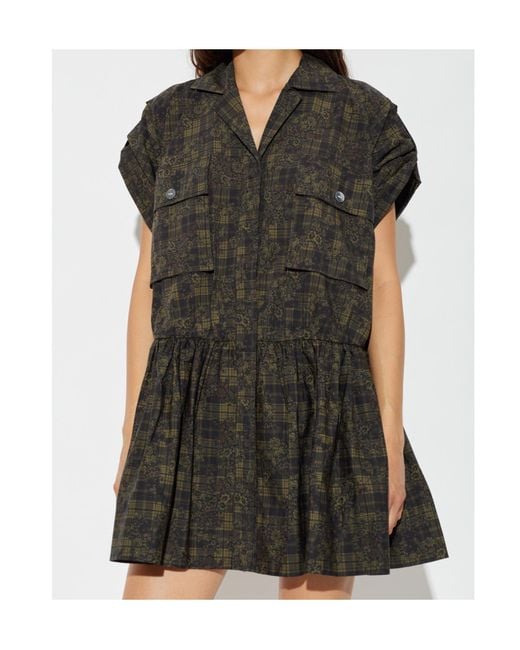 Ganni Black Dress