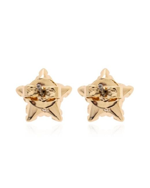 Marc Jacobs Metallic The Star Balloon Stud Earrings
