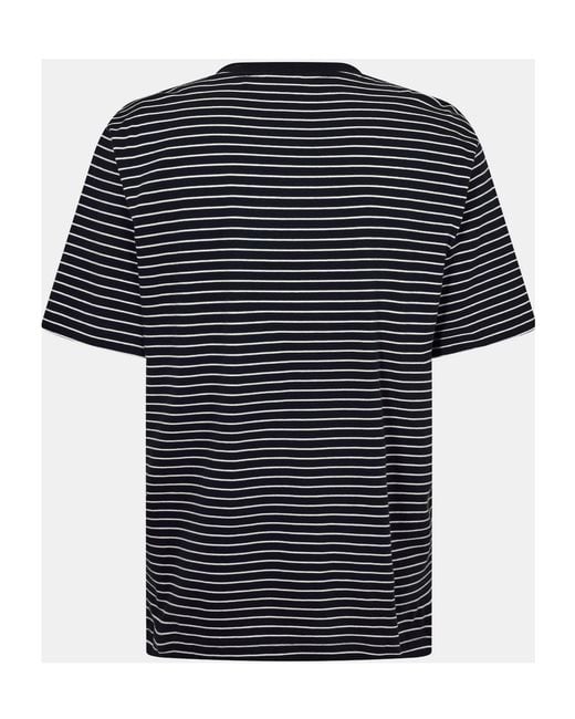 Boss Blue Logo Crew-Neck T-Shirt for men