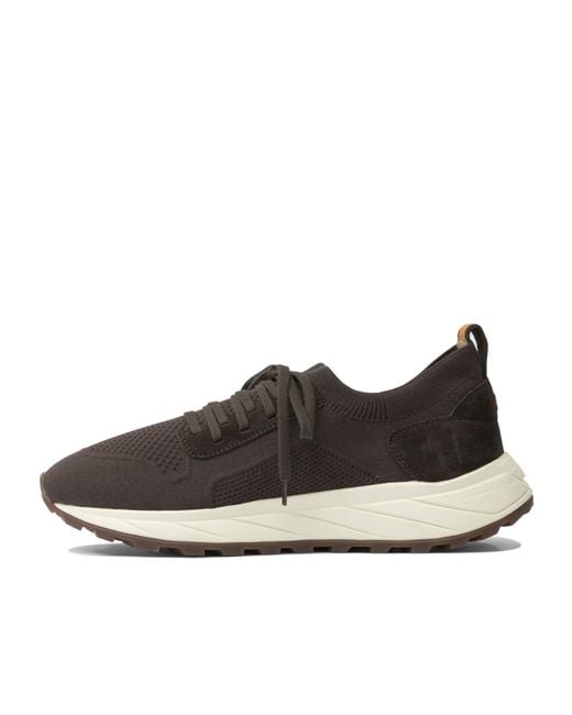Henderson Black Lace-Up Sneakers for men