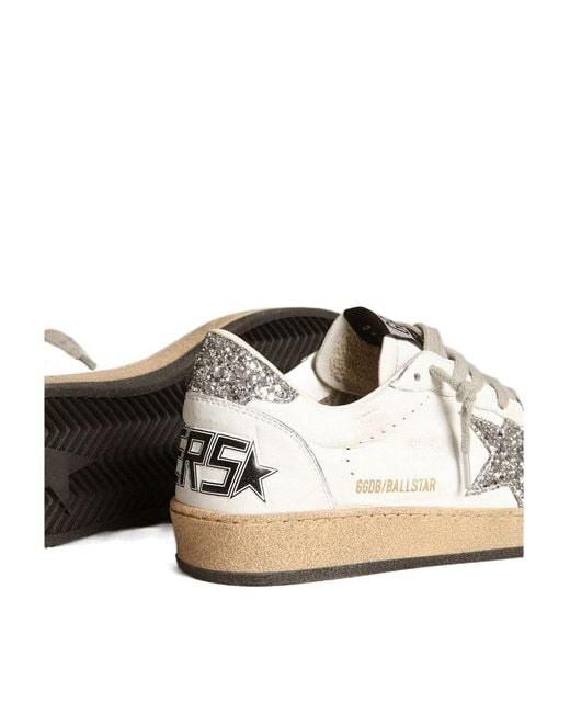 Golden Goose Deluxe Brand White Ball Star Low-Top Sneakers