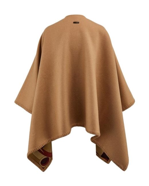 Ferragamo Brown Capes