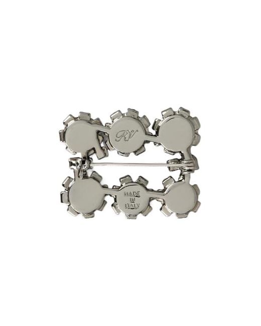 Roger Vivier White Efflorescence Brooch
