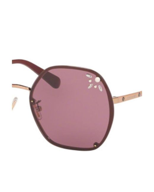 COACH Pink Logo Sunglasses