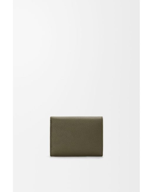 Loewe Green Trifold Wallet for men