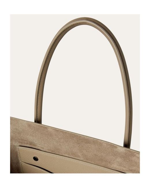Loro Piana Brown Beam Small Handbag for men