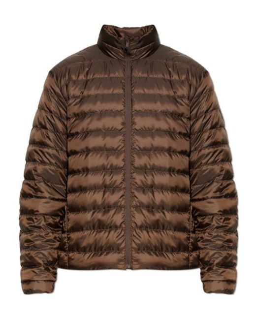 Canada Goose Brown Stand-Collar Down Jacket for men