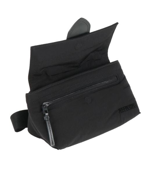 Jacquemus Black Minimal Solid Large Leather Bag
