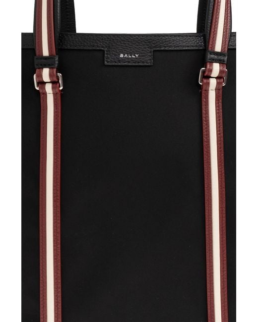 Bally Black Logo Handbag for men