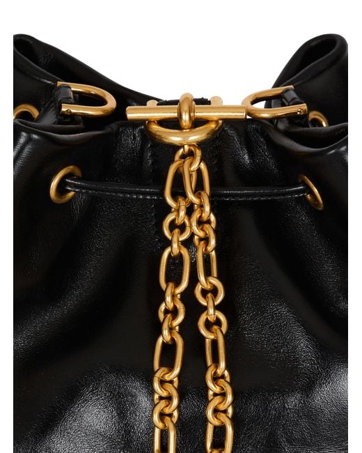 Balmain Black Pulse Calfskin Leather Backpack