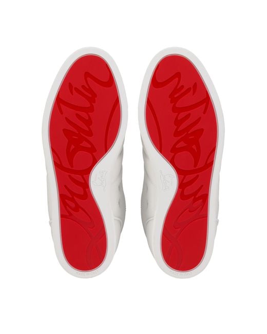 Christian Louboutin White Sk Vi Low-Top Sneakers for men