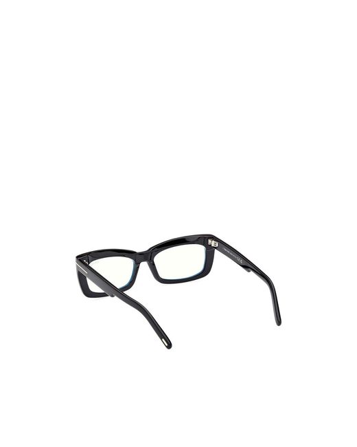Tom Ford White Eyewear Cat-Eye Frame Glasses