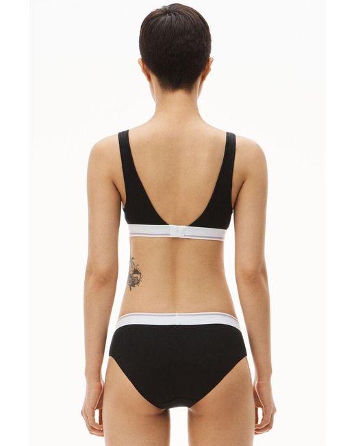 Alexander Wang Black Logo-Jacquard Briefs
