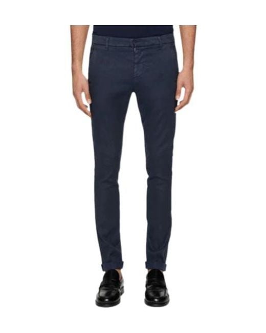 Dondup Blue Pants for men