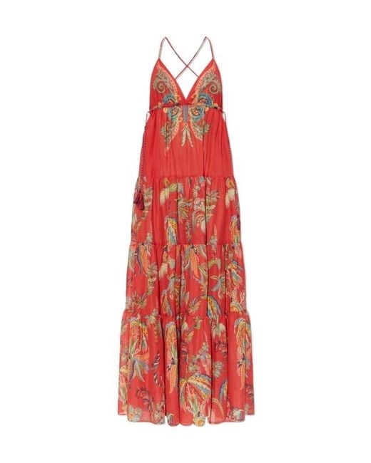 Etro Red Cami Dress