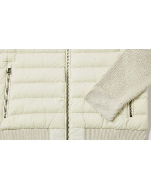 Belstaff Natural Quilted Down Jacket for men