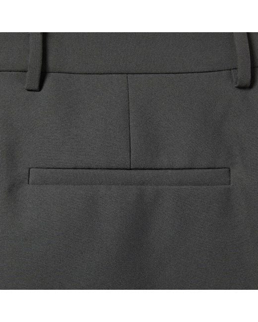 Gucci Gray Button Trousers