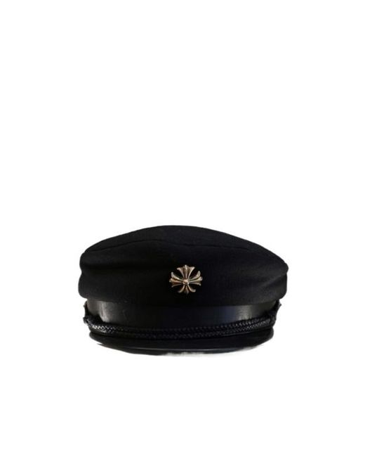 Chrome Hearts Black Patterned Hat for men