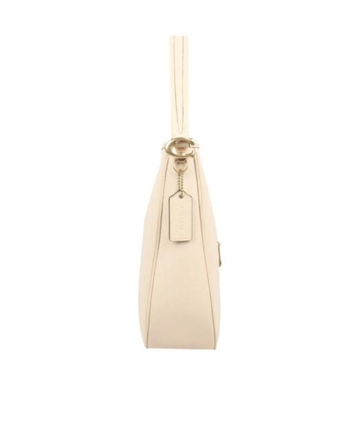 COACH Natural Logo Shoulder Bag